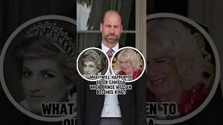 What will happen to Queen Camilla when Prince William becomes king? #shortvideo #celebrity #diana