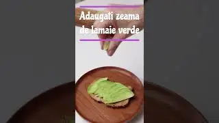 Sandvich de post cu avocado - cea mai simpla metoda #shorts