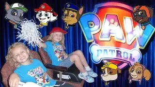 PAW PATROL LIVE INTRO kids watch one of their favorite cartoons on stage with Harzel