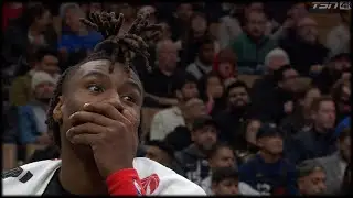 Jamal Shead hits back to back triples vs Pacers