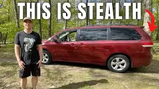 Easy Stealth Car Camping Setup
