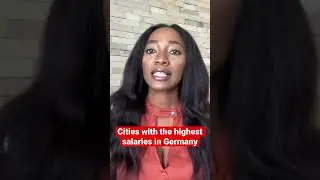 Cities with highest Salaries in Germany.