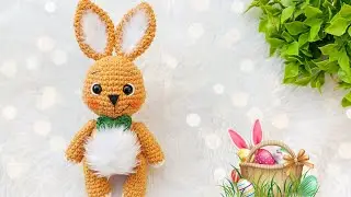 Coelho Amigurumi! 🐰✨ venha se encantar com essa fofura!