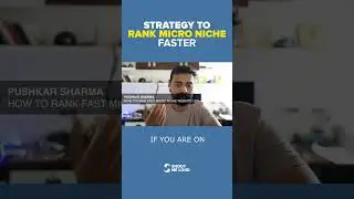 ✅ How to Rank Micro Niche Blog Faster in Search Engine 💻 #shorts