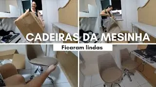 MONTANDO AS CADEIRAS DA ESCRIVANINHA 