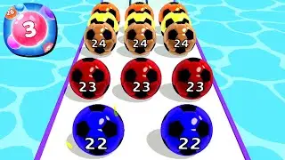 Marble Run 3D - Ball Race Gameplay Android, iOS  ( Level 1635 - 1643 )