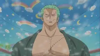 Zoro saves Tashigi  using Daishinkan (Great Dragon Shock) | One Piece