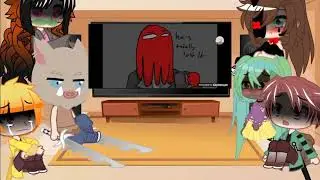 Demon slayer reacts to fandoms pt.1/?| dhmis