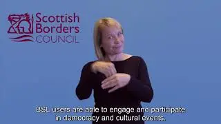 BSL Scotland Act 2015   Scottish Borders Council   Action 7 ST