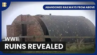 What's Left of Bent Rigg Radar Station | Abandoned Railways From Above
