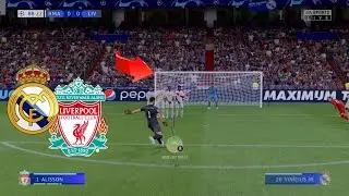 Fifa 23 21 yard Perfect free kick 🎯Alisson Becker - Liverpool FC (89 Minute)