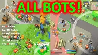 BATTLELANDS! ALL BOT MATCHES! VIRTUALLY ALL ARE BOTS! CRAZY!