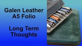 Galen Leather A5 Folio + other pen cases