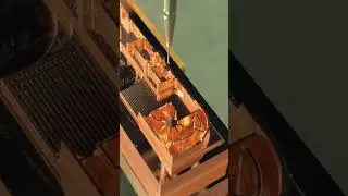 CNC copper electrode processing #cnc #electrode #machining #copper  #youtube #processing #short