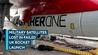 Two military satellites lost as historic UK rocket mission fails