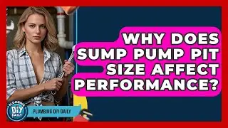 Why Does Sump Pump Pit Size Affect Performance? - Plumbing DIY Daily