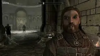 Joining Isran and the dawnguard - Skyrim