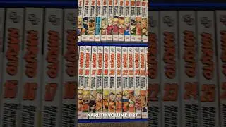 NARUTO VOLUME 1-27 BOX SET#naruto #mangarecommendations #manga