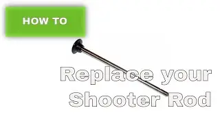 Removing pinball shooter rod