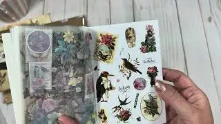 Awesome Temu haul - Junk journal supplies 🤩 #junkjournal #haul #temu #papercrafting #scrapbooking 
