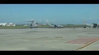 Helicopters join in desperate search effort for missing submarine