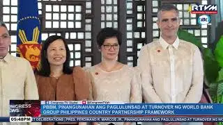 PBBM, pinangunahan ang paglulunsad at turnover ng World Bank Group Philippines Country Partnership
