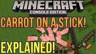Minecraft TU14: Обновление еды! + Морковка на палочке! (Свиньи умеют летать!?)