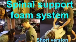 Spinal Support System for Meridian Tables, world lightest massage tables