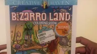 Creative Haven Bizarro Land coloring book by cartoonist Dan Piraro