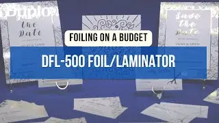 DFL-500 Foil/Laminator | Product Demo | Duplo USA