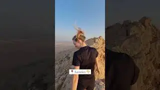 Fossil Rock - #Dubai. A place of purity, openness and endless possibilities. #hikinggirl #UAE #hike