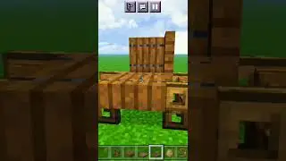 CARRIAGE IN MINECRAFT 😁.#youtube#minecraft#shorts
