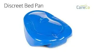 Discreet Bed Pan with Lid