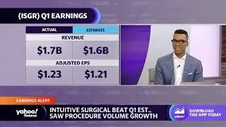 Intuitive Surgical stock rises on Q1 earnings beat