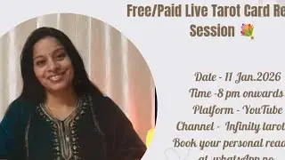 Free  Tarot Card Reading Session 🎉