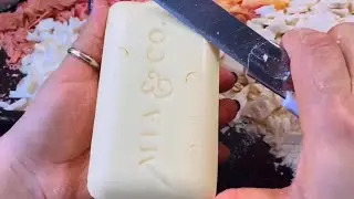 CUTTING BAR SOAPS: ONE WITH NATURE, THE BODY SHOP, LEFTOVERS AND MORE 🧡🤎💛🤍⬜️🌈