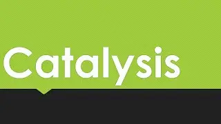 General chemistry 12.3 Catalysis