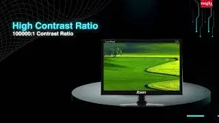 Foxin Quality Stunning 15.1 HDMI LED Display