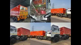 34 feet trolly full Review #tata4923#Trailer#Tata#ashokleyland#gilltruckbody#