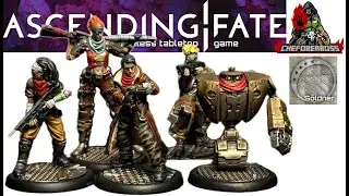 Bemal Tutorial: Zcann - KI Roboter f&uuml;r Ascending Fate von Freebooter Miniatures (Gordon Freep)