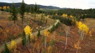 CRC (Canadian Rally Championship) With RC Heli in Merritt BC 2013