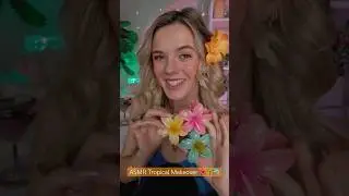 We&rsquo;re Going On A Vacay! 🌺🌴 #asmr #tropical #asmrvideo #asmrvideos #asmrsounds #roleplay