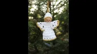 Crochet a Little Angel - Christmas Tree Ornament - Part 1 of 2