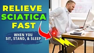 RELIEVE Sciatica Leg Pain When You Sit, Stand, Sleep | Dr. Kevin Wafer, Chiropractor in Houston