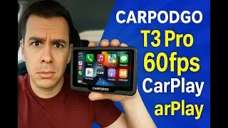 CarpodGo T3 Pro 60fps CarPlay – Unboxing & Test im Auto!