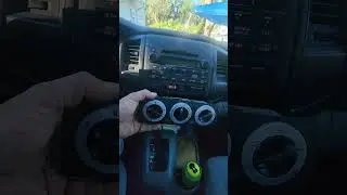 Снятие магнитолы с Toyota Tacoma. Полное видео на моем канале.