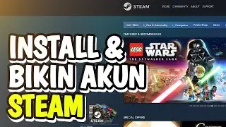 Cara install Steam di Windows 10 dan cara bikin akun Steam