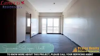 Lancris Residences 2BR Actual Unit Turnover - Praise Realty Agent