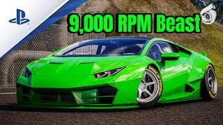 Lamborghini Huracan | 9,000 RPM Screaming V10 Beast! | CarX Street | PS5 | #carxstreet