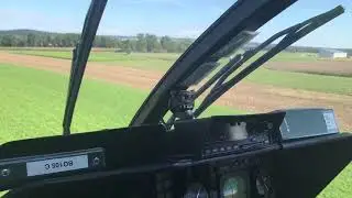 BO 105 - cockpit ride in the legendary German helicopter